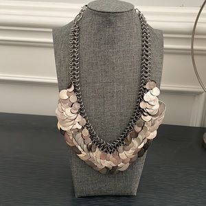 Multi-Layered disk chain necklace from Anthropologie